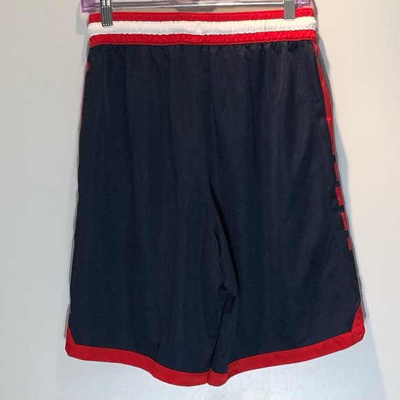 NWOT NIKE Men’s Basketball Shorts Blue and Red Dry-Fit Sz M - Picture 3 of 7